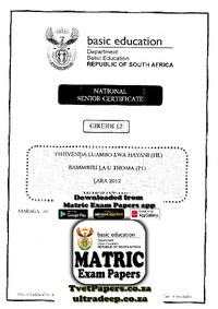 NSC 2012 Tshivenda HL P1 Nov 2012 Memo.pdf